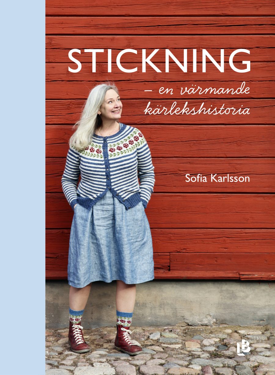 Omslag till Stickning - en värmande kärlekshistoria av Sofia Karlsson