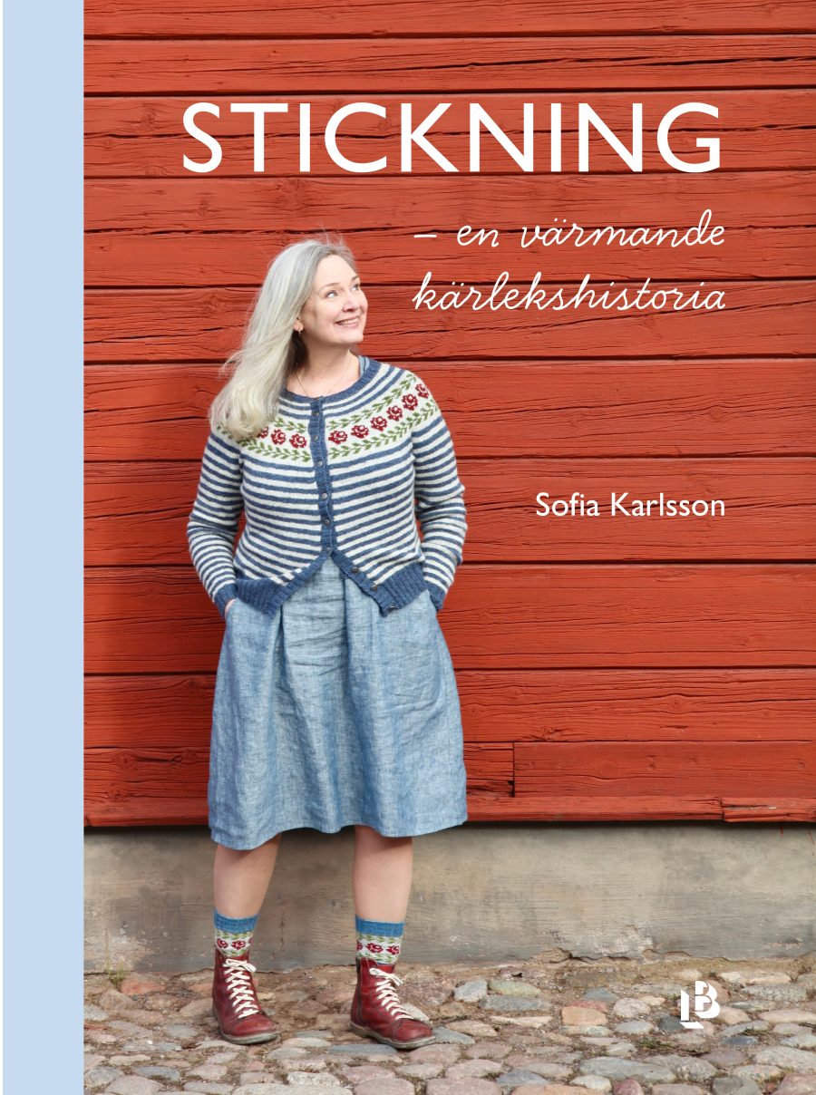 Omslag till Stickning - en värmande kärlekshistoria av Sofia Karlsson